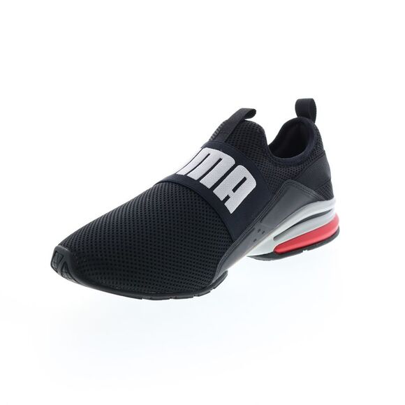 Puma Mens Axelion Slip On Black Shoes (NWT) - Picture 4 of 7